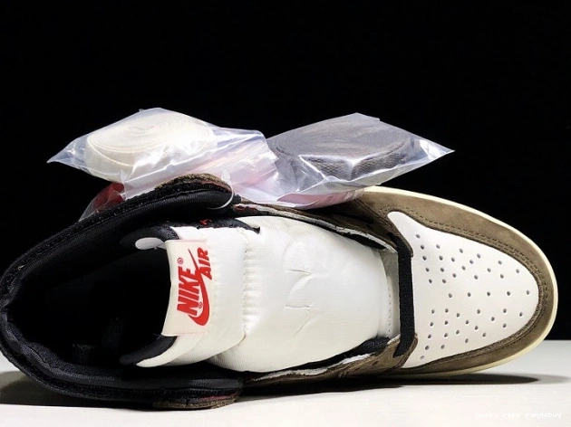 Rep Husky Travis 'Mocha' Air 1 Retro 100 Jordan x High - CD4487 Scott OG 0818